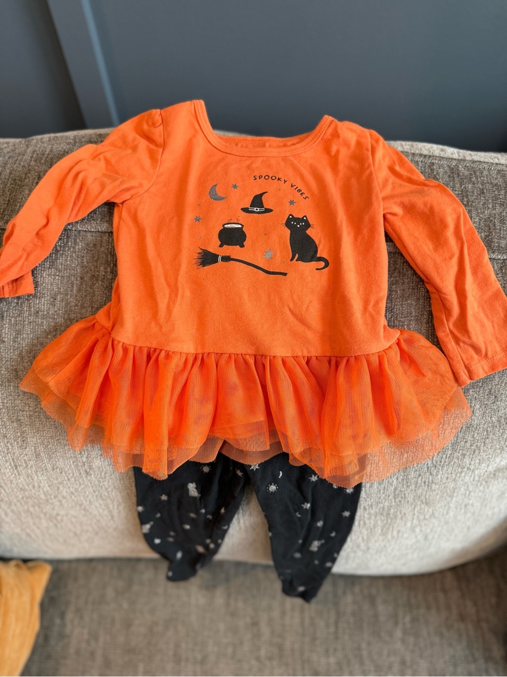 Carter’s 'Spooky Vibes' Witch Tutu Dress Costume- 18 month